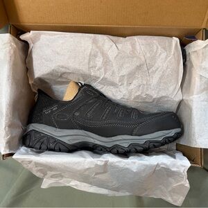 Skechers‎ Black Steel Toe Men’s Shoes Cankton Faison Sz 11 NEW in Box